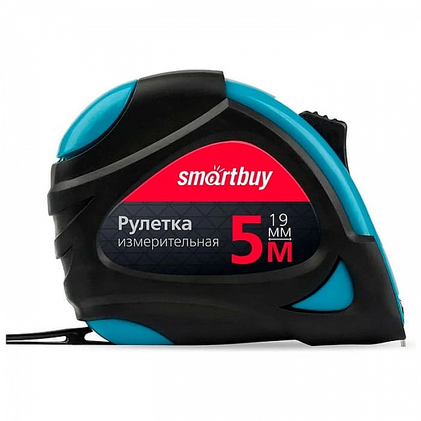Рулетка измерительная SmartBuy SBT-MTP-519P5 прорезиненный корпус усиленный зацеп 5 м