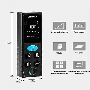 Дальномер лазерный Deko LRD110-70m 065-0206. Изображение - 1