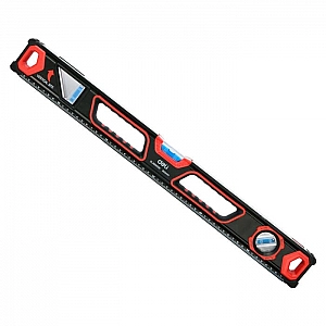 Уровень Deli EDL290800K пузырьковый с двойным обзором 80 см