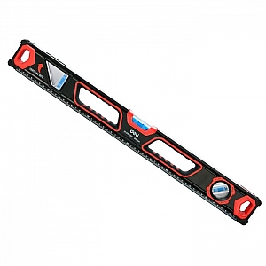 Уровень Deli EDL290600K пузырьковый с двойным обзором 60 см