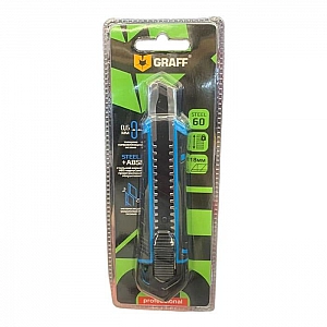 Нож Graff DL852 2412003 строительный выдвижной 18 мм