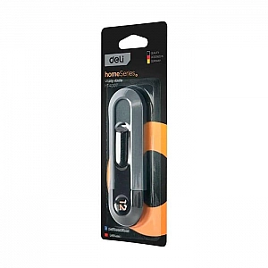 Нож Deli HT4007 Home Series Black 12 мм. Изображение - 1