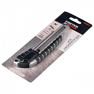 Нож Faster Tools 8921 Soft алюминиевый 18 мм. Изображение - 1