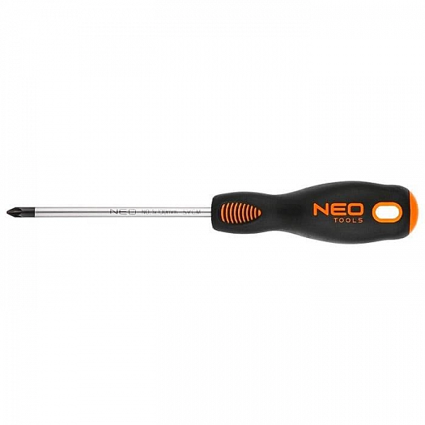 Отвертка крестовая NEO Tools 04-032 PZ1*100 мм