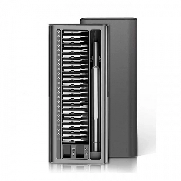 Отвертка Monogramma Tools Workhard с набором из 24 насадок c логотипом Гемма