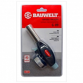 Горелка газовая Bauwelt 06010-009010 G-09 с пьезоподжигом