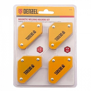 Фиксатор магнитный для сварки Denzel 97555 4 шт. Изображение - 3