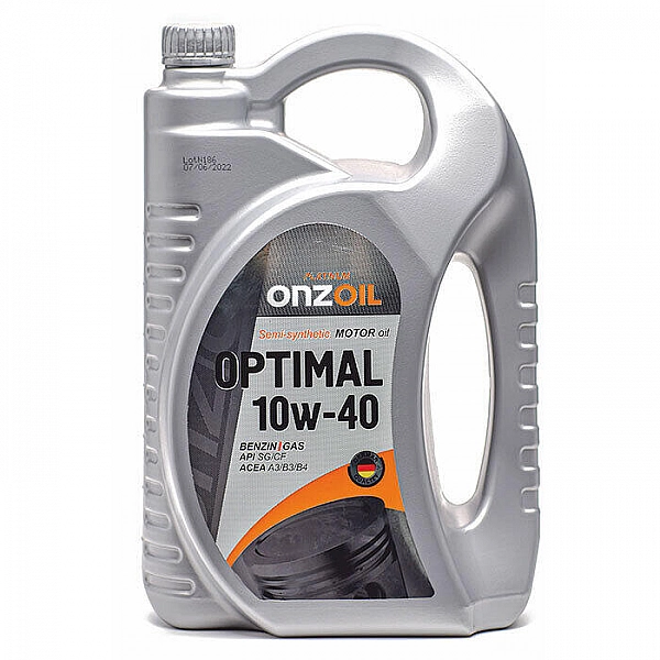 Масло моторное Onzoil Sae 10W-40 Optimal SG/CF полусинтетическое 4.5 л