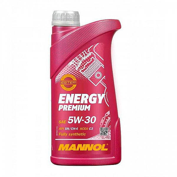Масло моторное синтетическое Mannol Energy 7511 SAE 5W-30 API SN/CH-4 Ester 1 л