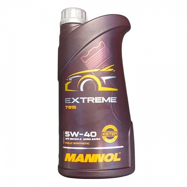 Масло моторное синтетическое Mannol Extreme SAE 5W-40 API SN/CH-4 Ester 1 л