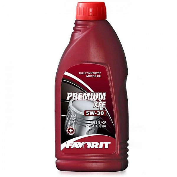 Масло моторное Favorit Premium XFE SAE 5W-30 API SN/CF 1 л