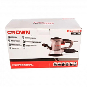 Шлифмашина эксцентриковая Crown CT13395. Изображение - 4
