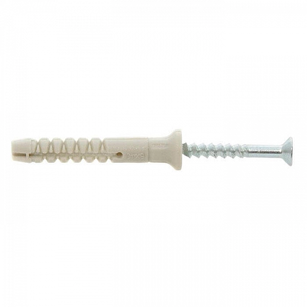 Дюбель-гвоздь 6*60 мм ЕКТ B009582 потай полипропилен 50 шт