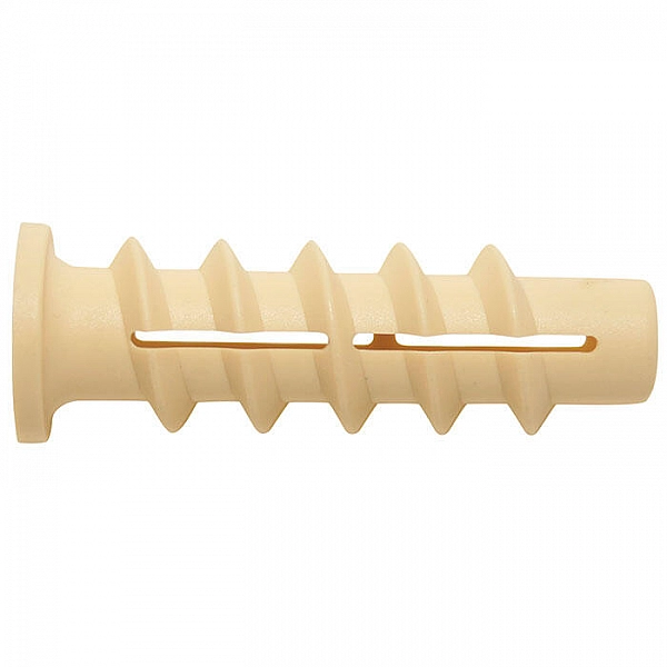 Дюбель для газобетона Европартнер нейлоновый Евро PBT 10*50 мм шуруп M4 8 шт