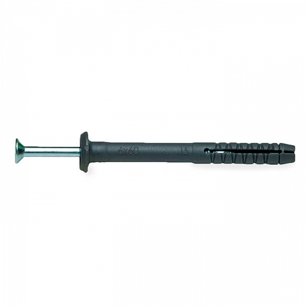 Дюбель-гвоздь 6*60 мм Монтаж гриб GL 10 шт