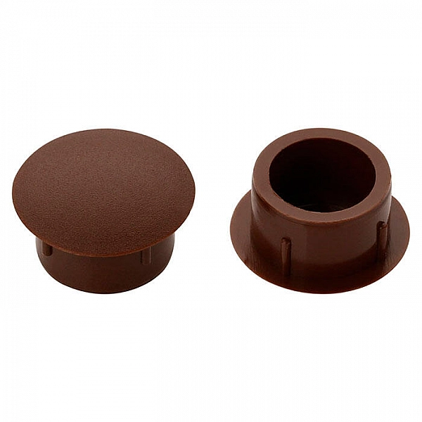 Заглушка под отверстие декоративная 10 мм Starfix SMZ1-43831-30 темно-коричневая 30 шт