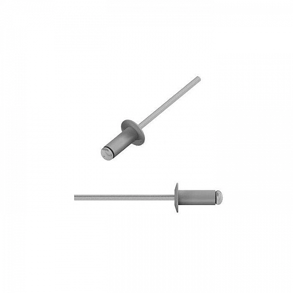 Заклепка вытяжная 4*10 мм Starfix SMZ1-35274-50 RAL 7004 50 шт