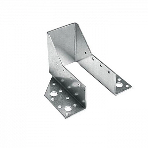 Опора бруса Starfix SMP-62163-1 раскрытая 51*165*76 мм OBR R белый цинк