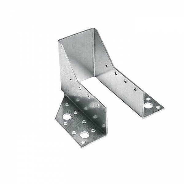 Опора бруса Starfix SMP-62163-1 раскрытая 51*165*76 мм OBR R белый цинк