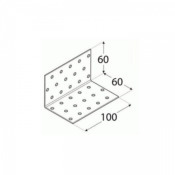 Уголок монтажный Domax 6 60*60*100 мм