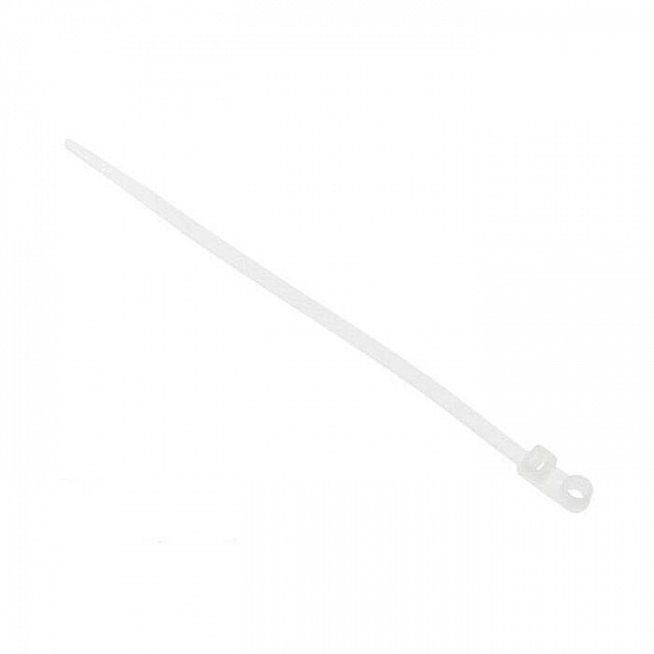 Хомут-стяжка с монтажным отверстием 3.6*150 мм Starfix SM-79006-100 белый 100 шт