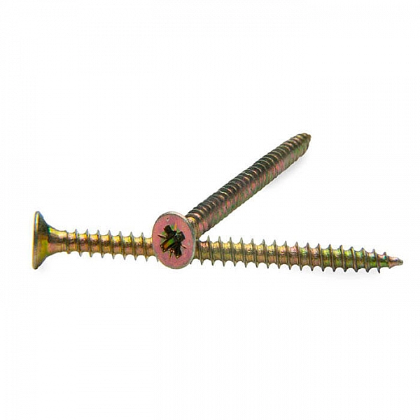 Саморез универсальный 5*30 мм Монтаж желтый цинк дой-пак S 50 шт