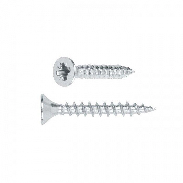 Шуруп универсальный 4*25 мм Starfix SMP1-57605-200 белый цинк 200 шт