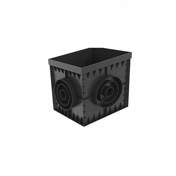Дождеприемник Standartpark PolyMax Basic ДП–30.30.30-ПП 8370-М черный