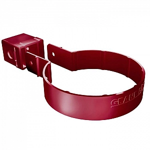 Хомут трубы Grand Line Premium бордо RAL 3005