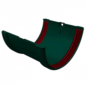 Соединитель желобов Grand Line Стандарт зеленый RAL 6005