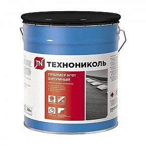 Праймер битумный ТехноНиколь №01 20 л 16 кг