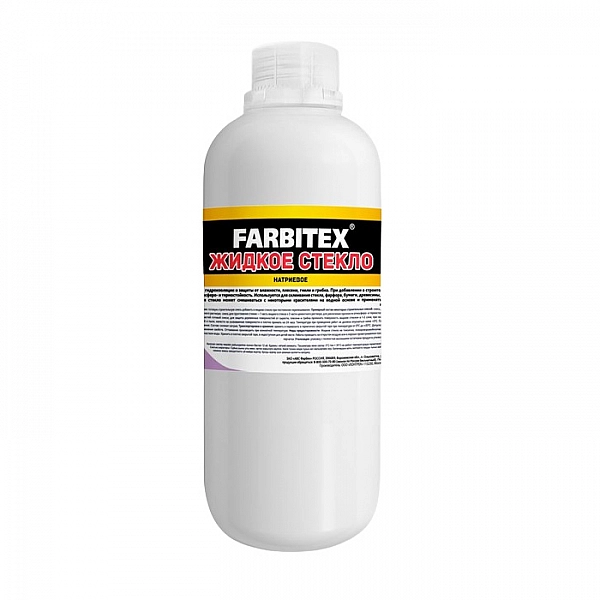 Жидкое стекло Farbitex 1.3 кг