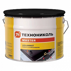 Мастика битумная для ремонта ТехноНиколь AquaMast 10 кг