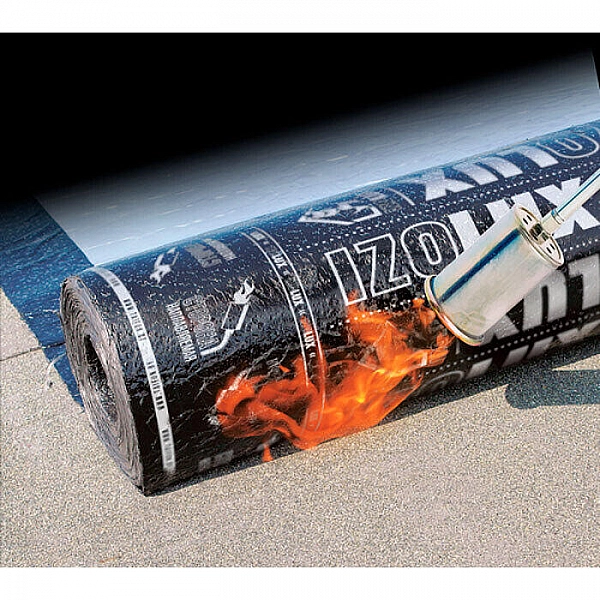 Материал кровельный Тайфун IzoLUX оптимал ХКП К-СХ-Б-К/ПП-4.0 кг 10 м.кв