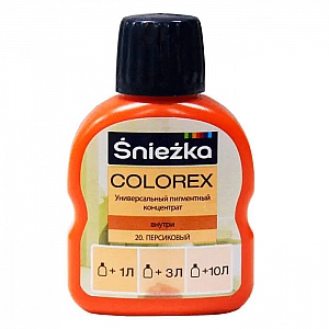 Пигментный концентрат универсальный Sniezka Colorex 20 персиковый 100 мл