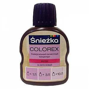 Пигментный концентрат универсальный Sniezka Colorex 54 вересковый 100 мл