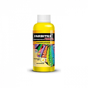 Паста колеровочная универсальная Farbitex ярко-желтый 0.1 л