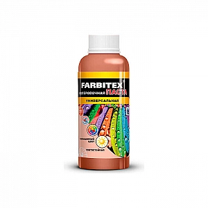 Паста колеровочная универсальная Farbitex ореховый 0.1 л