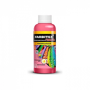 Паста колеровочная универсальная Farbitex розовый 0.1 л