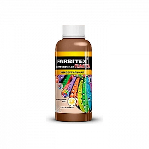 Паста колеровочная универсальная Farbitex коричневый 0.1 л