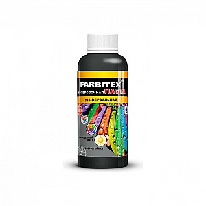 Паста колеровочная универсальная Farbitex черный 0.1 л