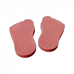 Плитка тротуарная Следы великана 530*300*50 мм красный