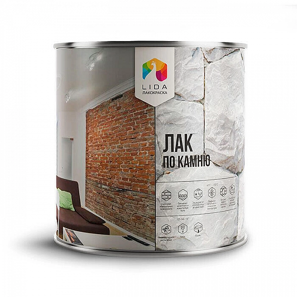 Лак по камню Lida 2 л