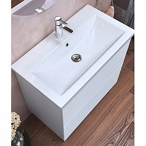 Тумба Vigo Otti 800-0-2 + умывальник Cersanit Como 80. Изображение - 1