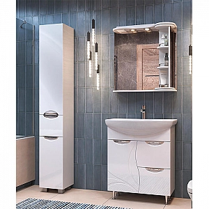 Тумба Vigo Callao 700-1-2 2 ящика и 1 дверка + умывальник Santek Балтика 70. Изображение - 3