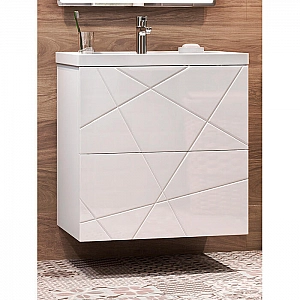 Тумба Vigo Geometry 700-0-2 + умывальник Kirovit Фостер 70. Изображение - 1