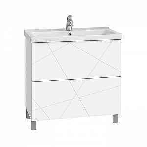 Тумба Vigo Geometry 700-0-2 + умывальник Kirovit Фостер 70. Изображение - 4