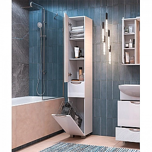 Шкаф-пенал Vigo Callao 300 pn.CAL.30 с бельевой корзиной. Изображение - 2