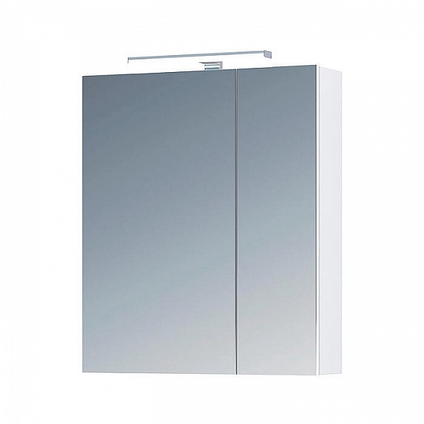 Зеркальный шкаф Vigo Plaza 600 со светильником