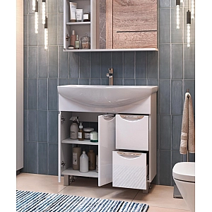 Тумба Vigo Callao 800-2-2 + умывальник Балтика 80. Изображение - 2